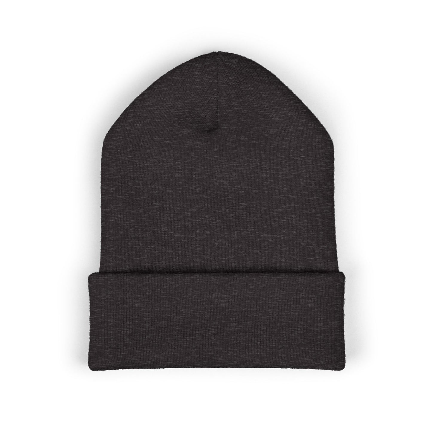 Sunrise Mountain Classic Cuffed Beanie - Embroidered Yellow Winter Hat